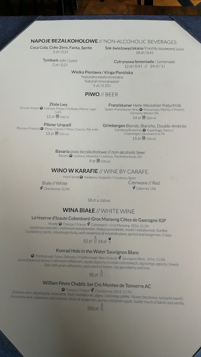 Menu Zamek Sarny - Café Scharfeneck-10